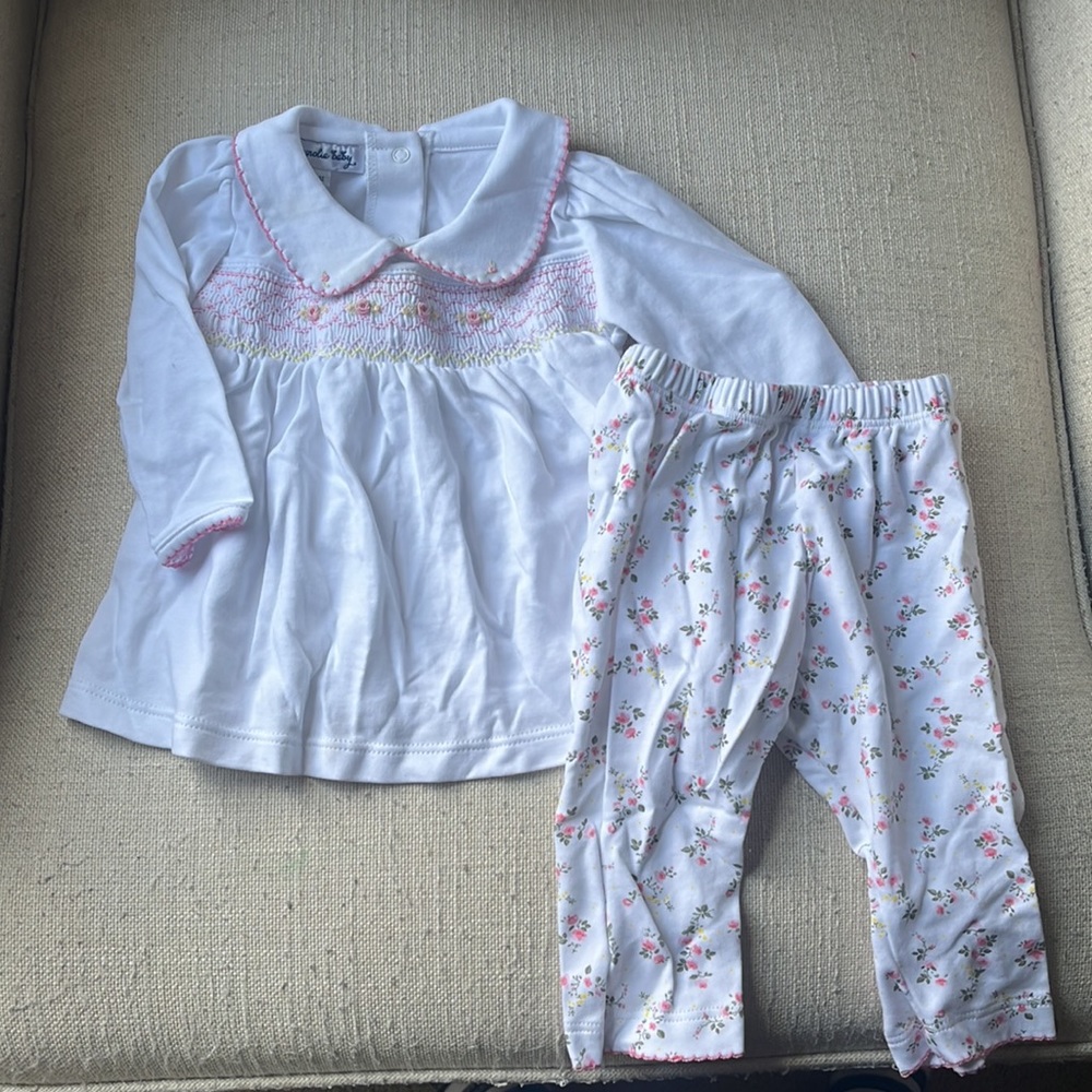 Magnolia Baby Pima Cotton Floral Set